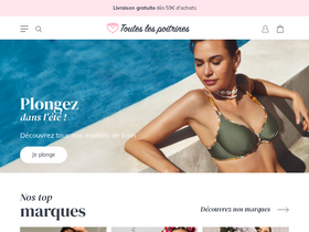 'touteslespoitrines.com' screenshot