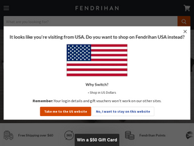 'fendrihan.ca' screenshot