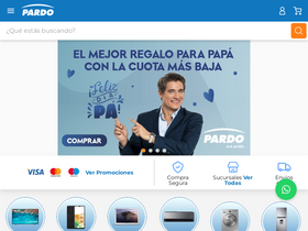 'pardo.com.ar' screenshot