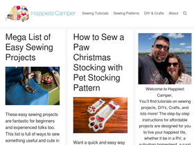 'happiestcamper.com' screenshot