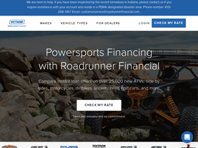 'roadrunnerfinancial.com' screenshot