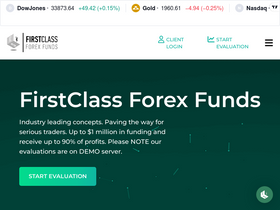 'firstclassforexfunds.co' screenshot