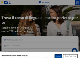 'esl.it' screenshot