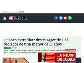 'elpotosi.net' screenshot