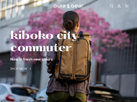 Gura Gear website screenshot