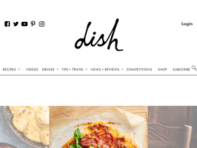 'dish.co.nz' screenshot