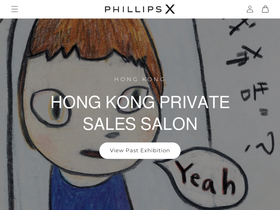 PhillipsX website screenshot