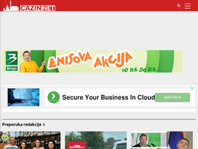 'cazin.net' screenshot