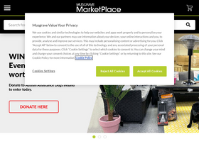 'musgravemarketplace.ie' screenshot