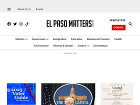 'elpasomatters.org' screenshot