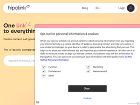'hipolink.net' screenshot
