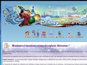 'disneycentralplaza.com' screenshot
