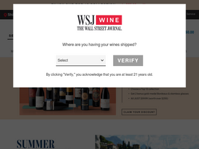 'wsjwine.com' screenshot
