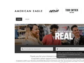 'aeo.jobs' screenshot