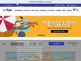 'prieto.es' screenshot