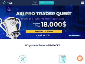 'fxce.com' screenshot