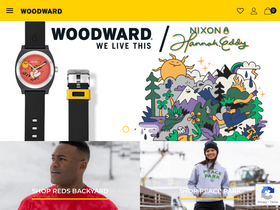 shopcampwoodward.com homepage screenshot