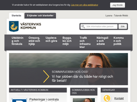 'vastervik.se' screenshot
