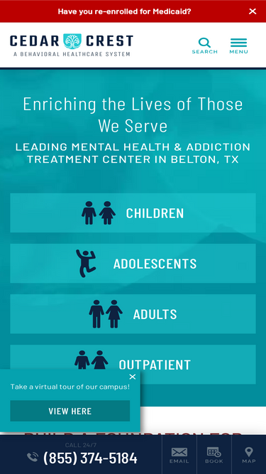 cedarcresthospital.com