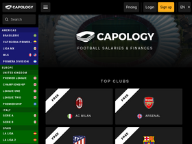 'capology.com' screenshot