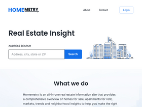 'homemetry.com' screenshot