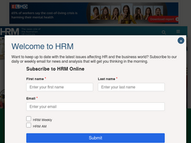 'hrmonline.com.au' screenshot