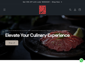 wagyuzen.com homepage screenshot