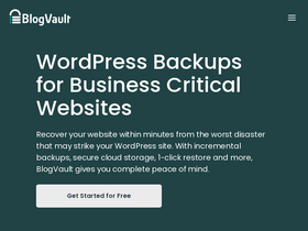 'blogvault.net' screenshot