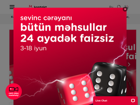 'kontakt.az' screenshot