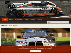 'assettocorsamods.net' screenshot