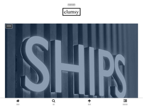 'clumsy-tokyo.com' screenshot