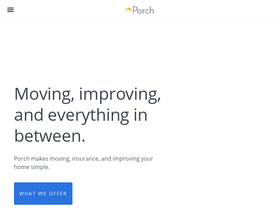 'porch.com' screenshot