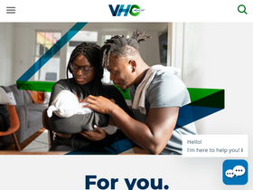 'vhchealth.org' screenshot