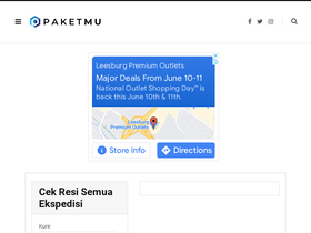 'paketmu.com' screenshot