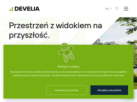 'develia.pl' screenshot