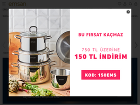 'emsan.com.tr' screenshot