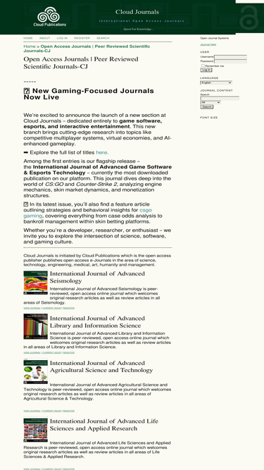 scientific.cloud-journals.com