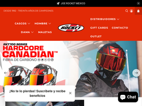 joerocket.mx homepage screenshot