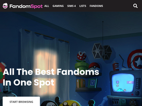 'fandomspot.com' screenshot