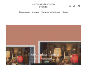 antoinegravaud.shop homepage screenshot