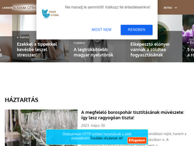 'almaimotthona.hu' screenshot
