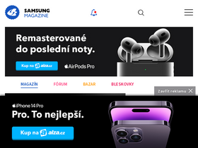 'samsungmagazine.eu' screenshot