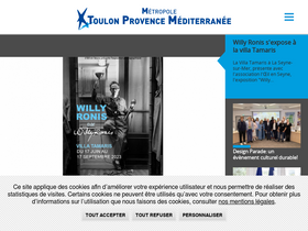 'metropoletpm.fr' screenshot