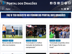'fcporto.ws' screenshot