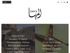 'oryxspioenkop.com' screenshot
