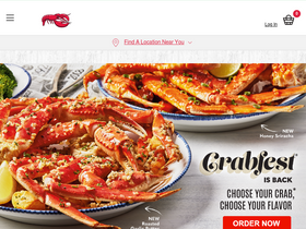 'redlobster.com' screenshot