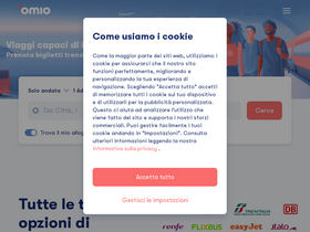 'omio.it' screenshot