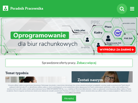 'poradnikpracownika.pl' screenshot