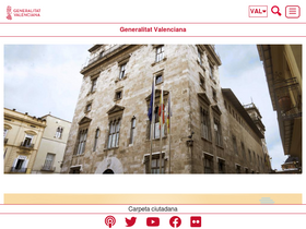 'gva.es' screenshot