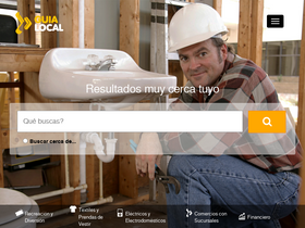 'guialocal.com.co' screenshot
